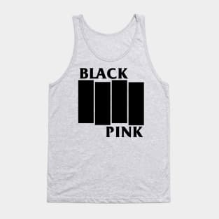 Black Pink Tank Top